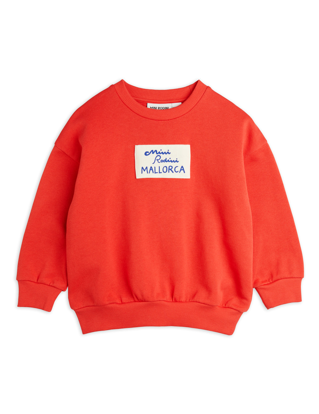 [Mini Rodini] Mallorca Patch Sweatshirt - Red