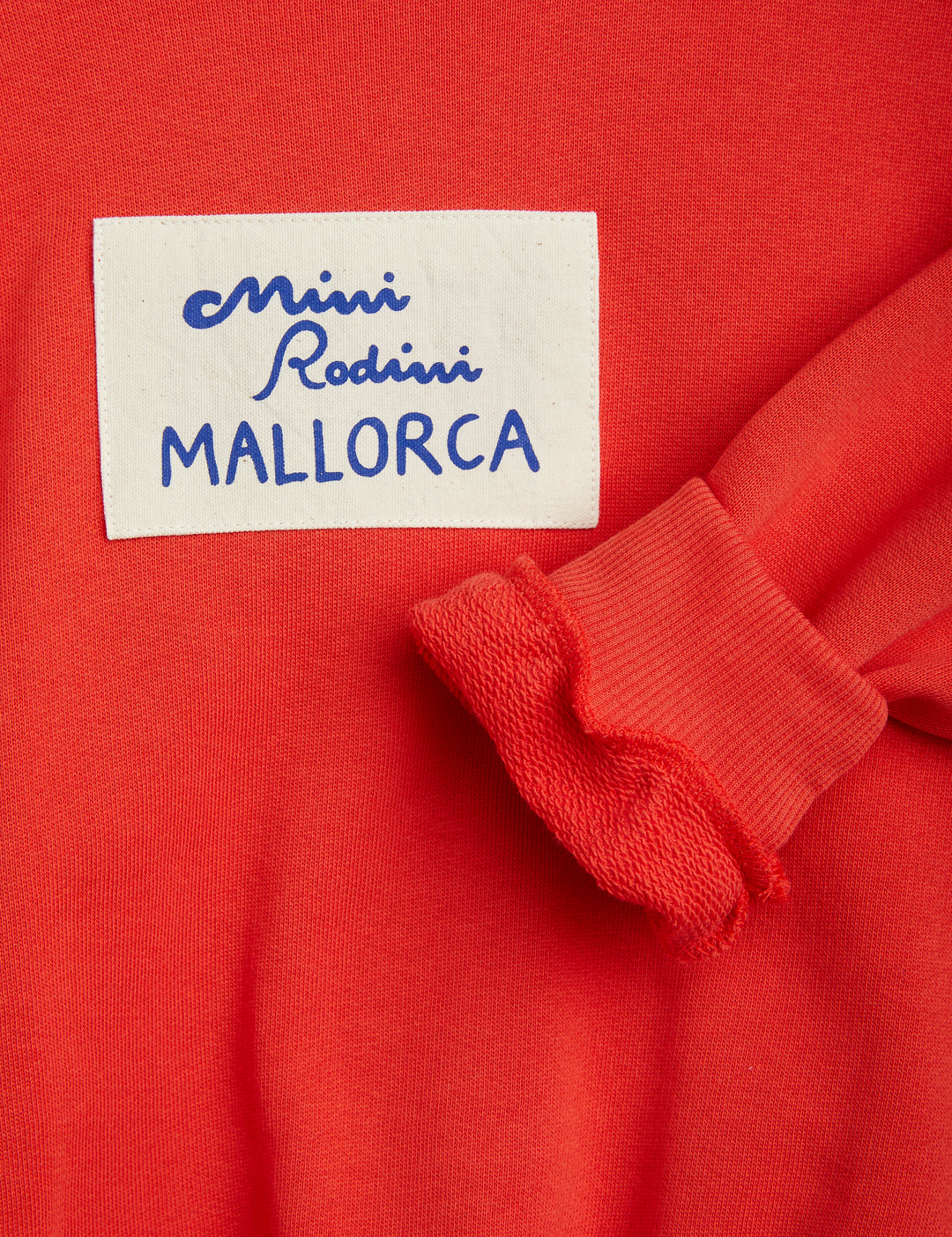 [Mini Rodini] Mallorca Patch Sweatshirt - Red