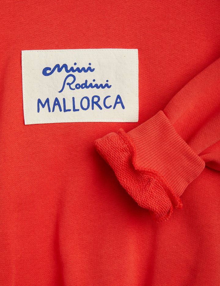 [Mini Rodini] Mallorca Patch Sweatshirt - Red