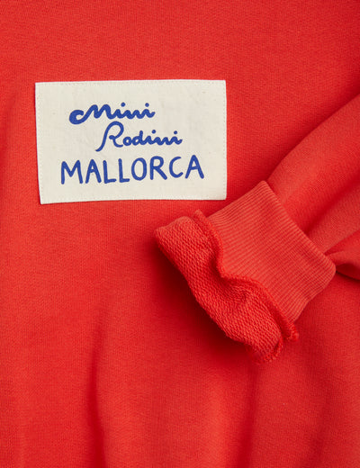 [Mini Rodini] Mallorca Patch Sweatshirt - Red