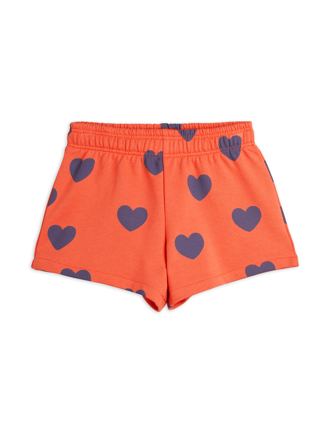 [Mini Rodini] Hearts Aop Sweatshorts - Red