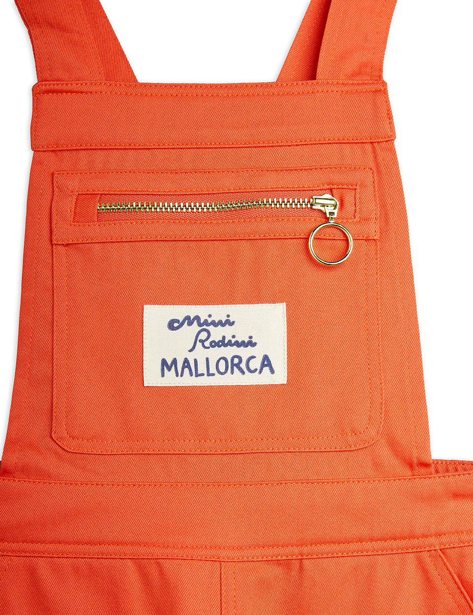 [Mini Rodini] Mallorca Patch Dungarees - Red