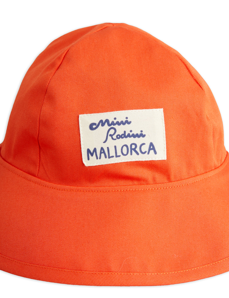 [Mini Rodini] Mallorca Patch Sun Hat - Red