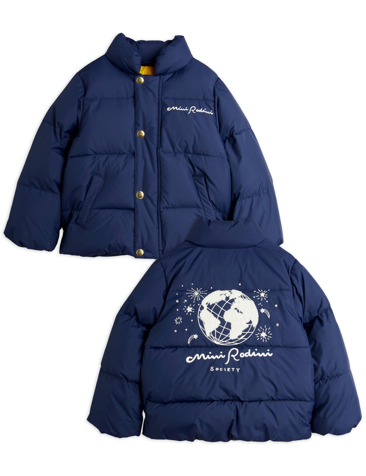 [Mini Rodini] Society City Puffer Jacket - Blue