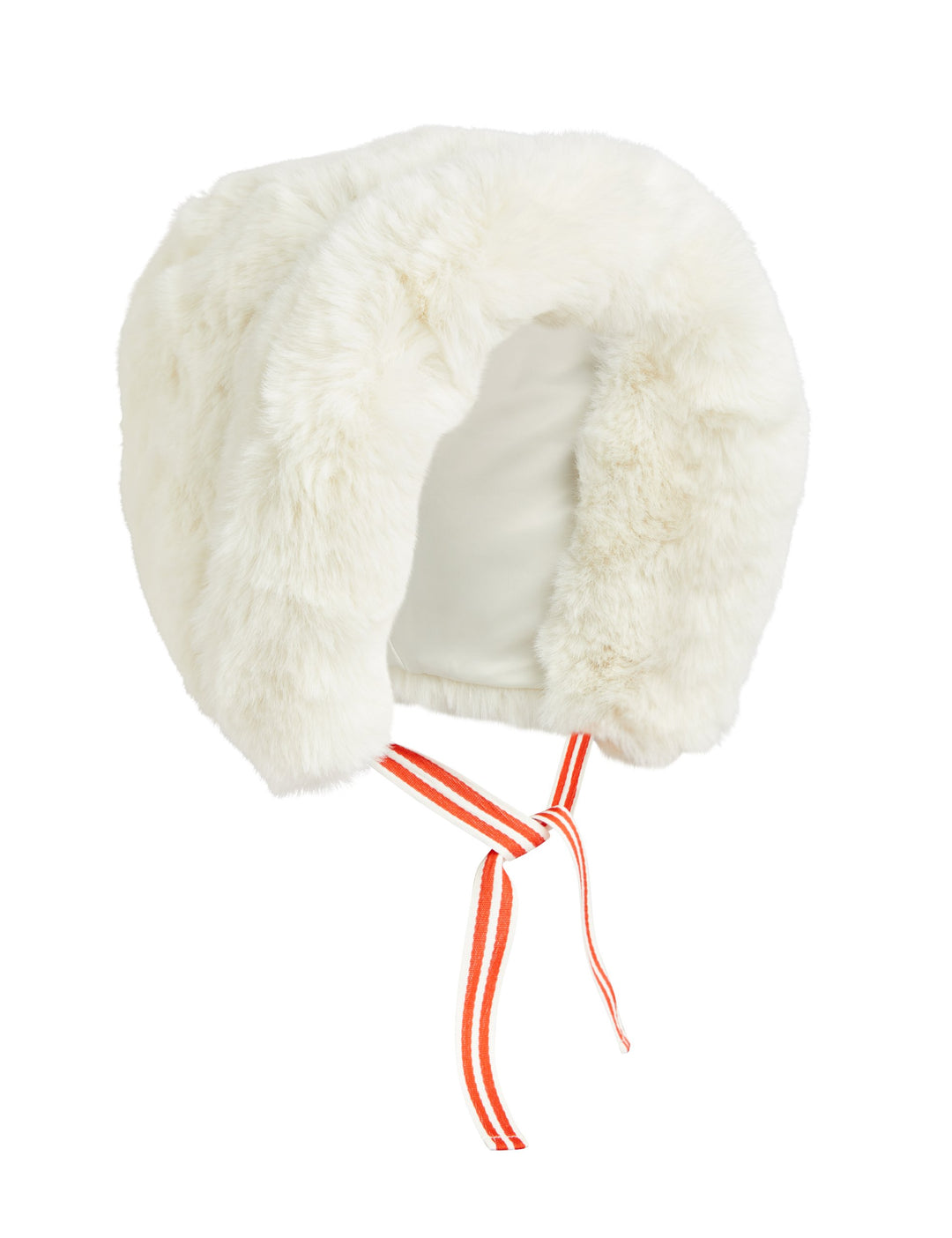 [Mini Rodini] Faux Fur Fold Up Hat - Offwhite