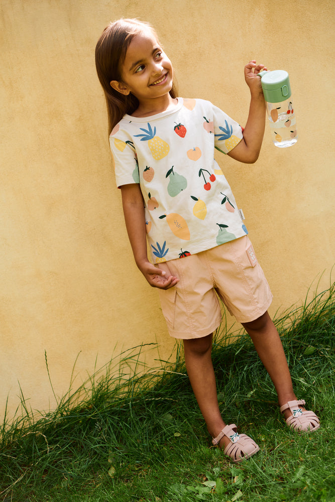 [Liewood] Bre Sandals With Charms- Peach / Dark Rose