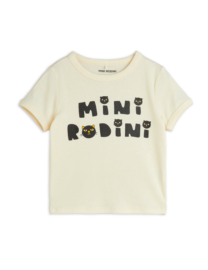 [Mini Rodini] Mini Rodini Cats T-shirt - Offwhite