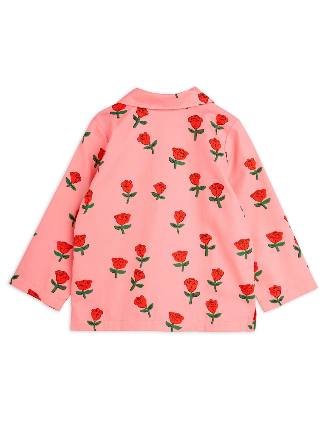 [Mini Rodini] Roses Woven Shirt - Pink