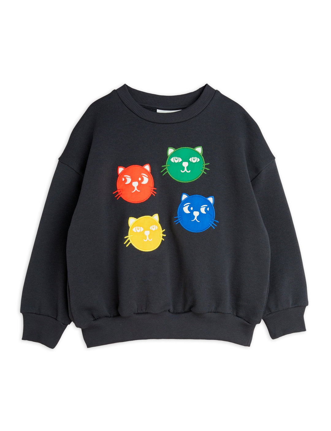 [Mini Rodini] Cool Cats Sweatshirt - Black