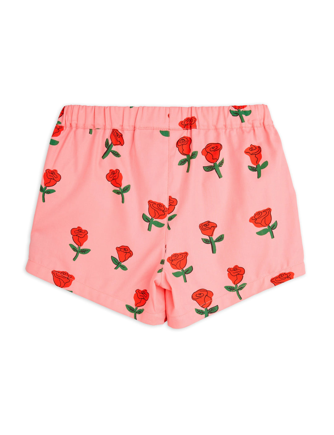 [Mini Rodini] Roses Woven Shorts - Pink