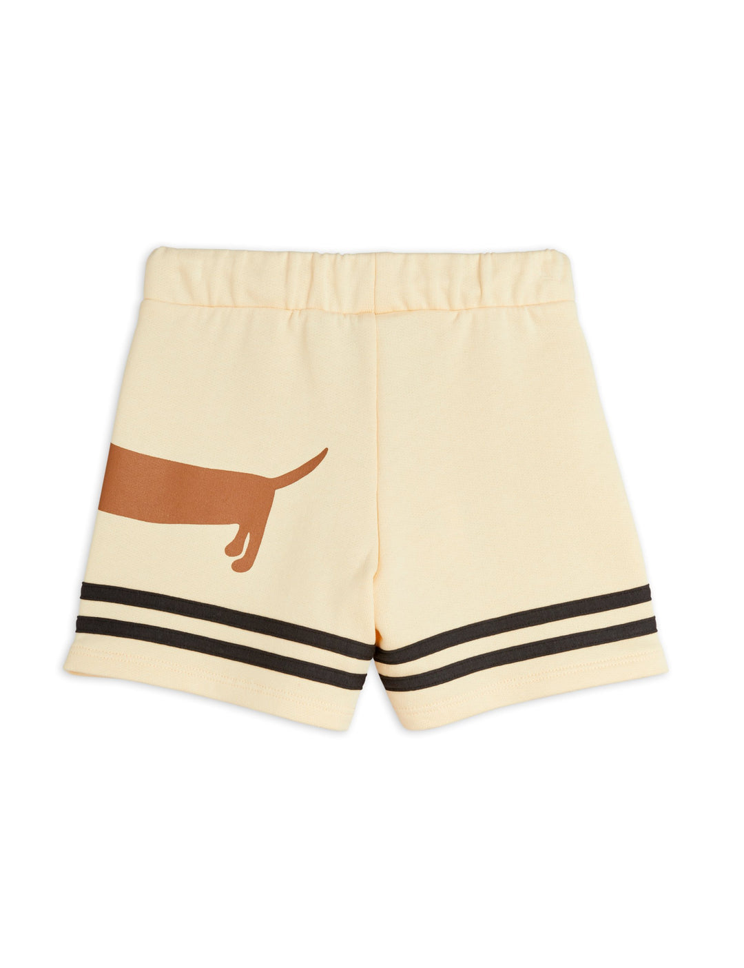 [Mini Rodini] Dog Stripes Sweatshorts - Beige