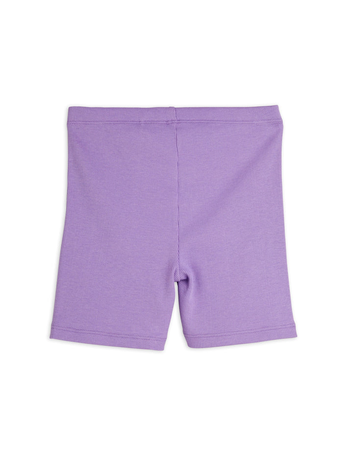 [Mini Rodini] Ribbed Bike Shorts - Purple