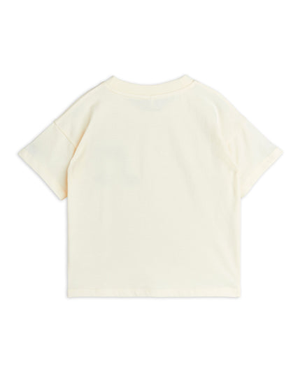 [Mini Rodini] Note Chenille Ss Tee - Off White