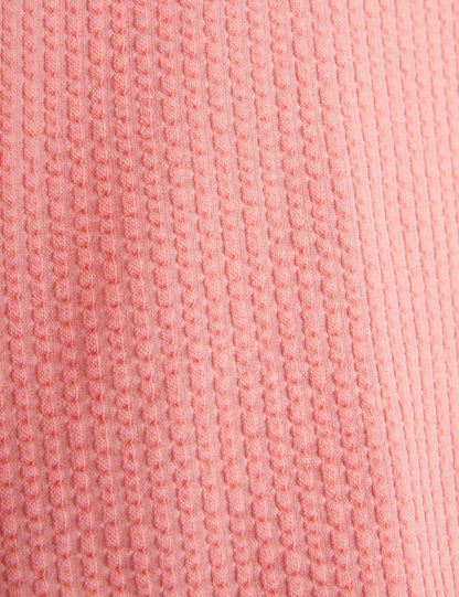 [Mini Rodini] Violin Emb Ss Tee - Pink