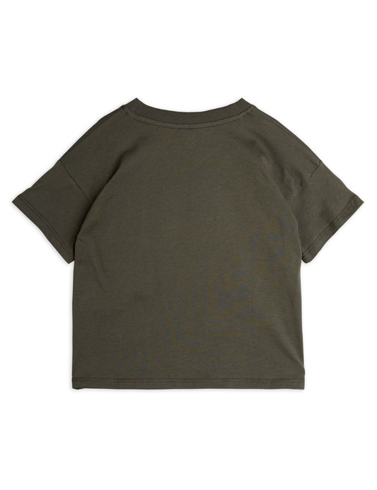 [Mini Rodini] Arrowed Heart Emb Ss Tee - Black