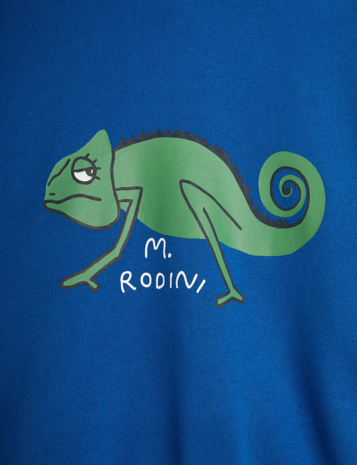 [Pre-order][Mini Rodini] Lizard Sweatshirt - Blue