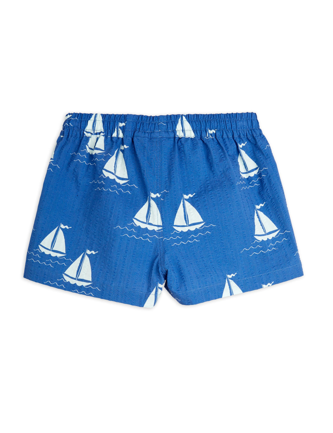 [Mini Rodini] Sailing Boats Aop Woven Shorts - Blue