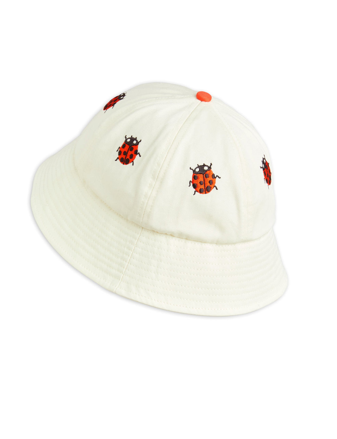 [Mini Rodini] Lady Emb Sun Hat - Off White