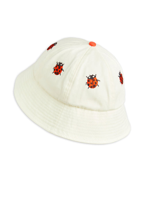 [Mini Rodini] Lady Emb Sun Hat - Off White