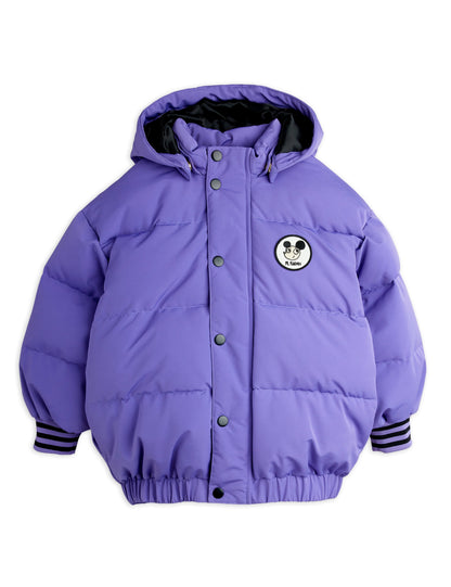[Mini Rodini] Ritzratz patch puffer - Purple