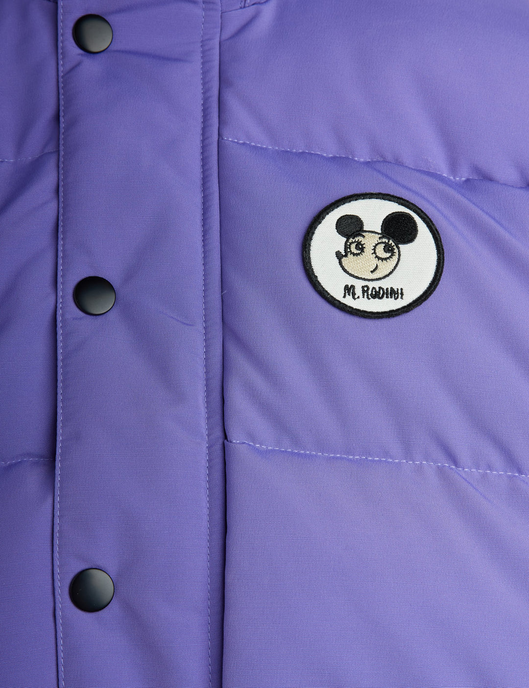 [Mini Rodini] Ritzratz patch puffer - Purple