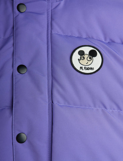 [Mini Rodini] Ritzratz patch puffer - Purple