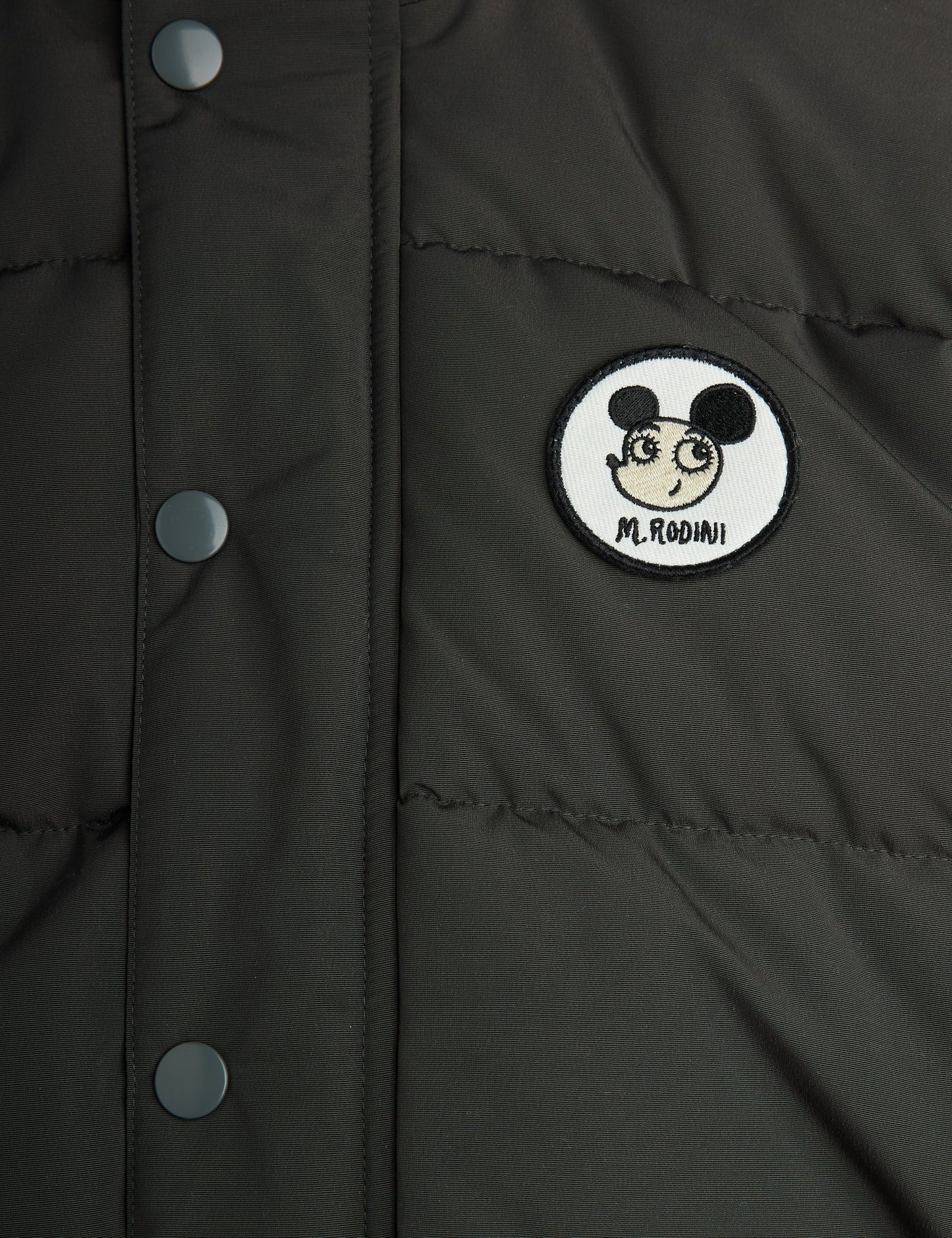 [Mini Rodini] Ritzratz Patch Puffer - Black