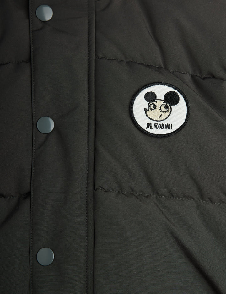 [Mini Rodini] Ritzratz Patch Puffer - Black
