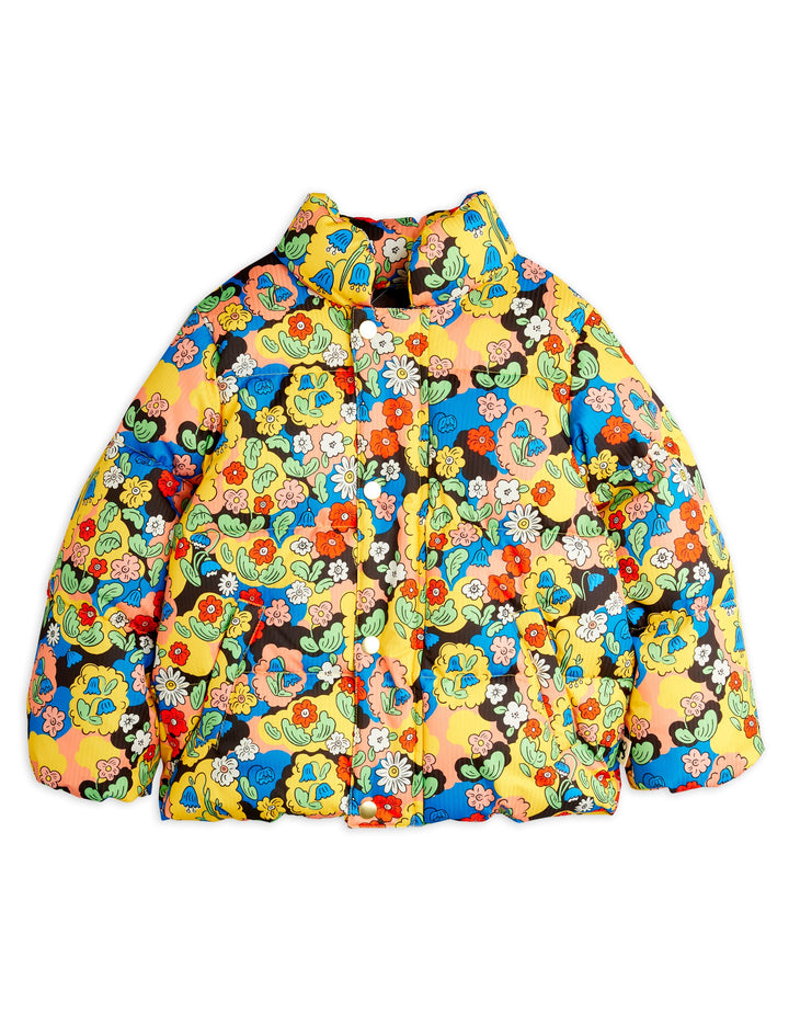 [Mini Rodini] Flower Aop Citypuffer - Multi