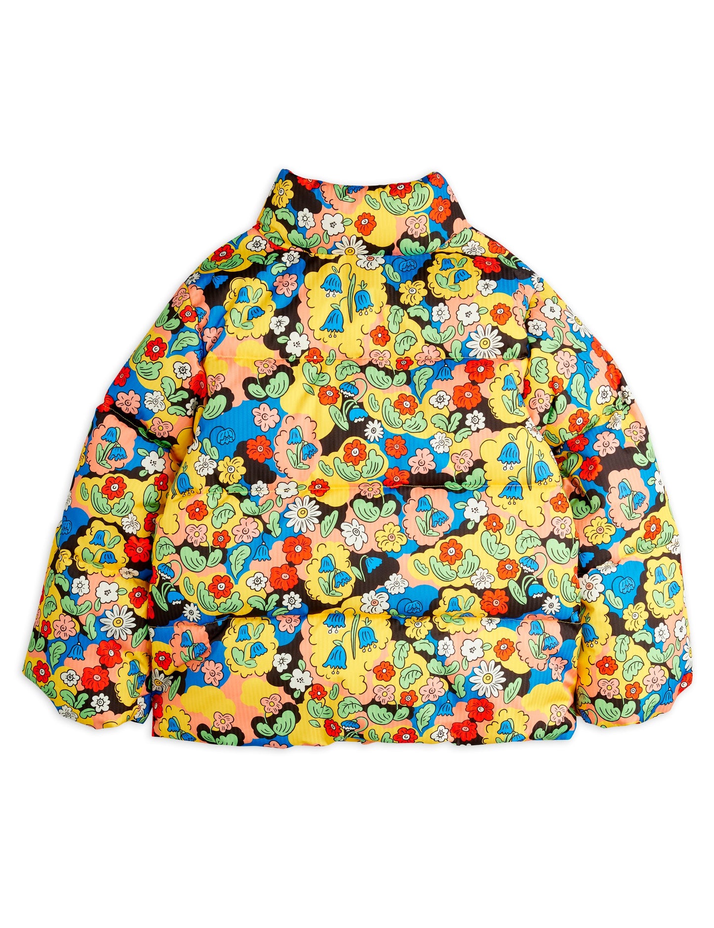 [Mini Rodini] Flower Aop Citypuffer - Multi