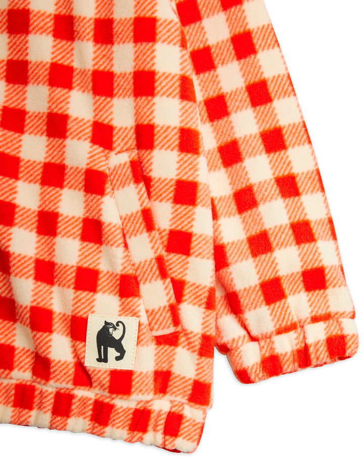 [Mini Rodini] Gingham Aop Jacket - Red