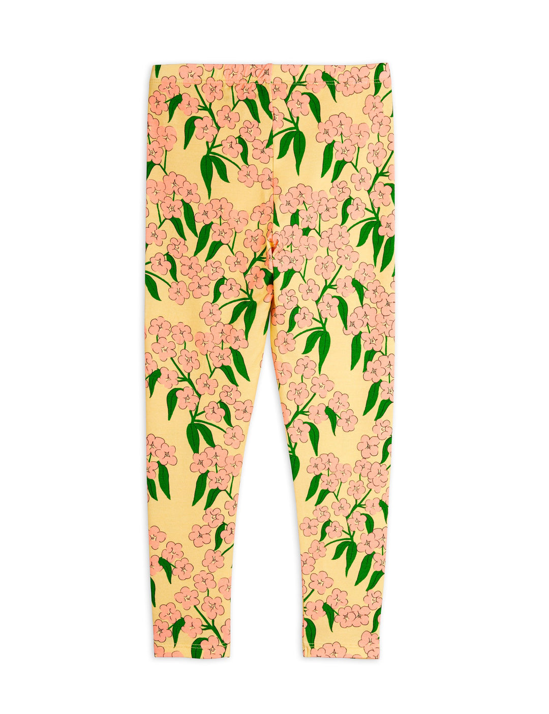 [Mini Rodini] Alpine Flowers Aop Leggings - Yellow