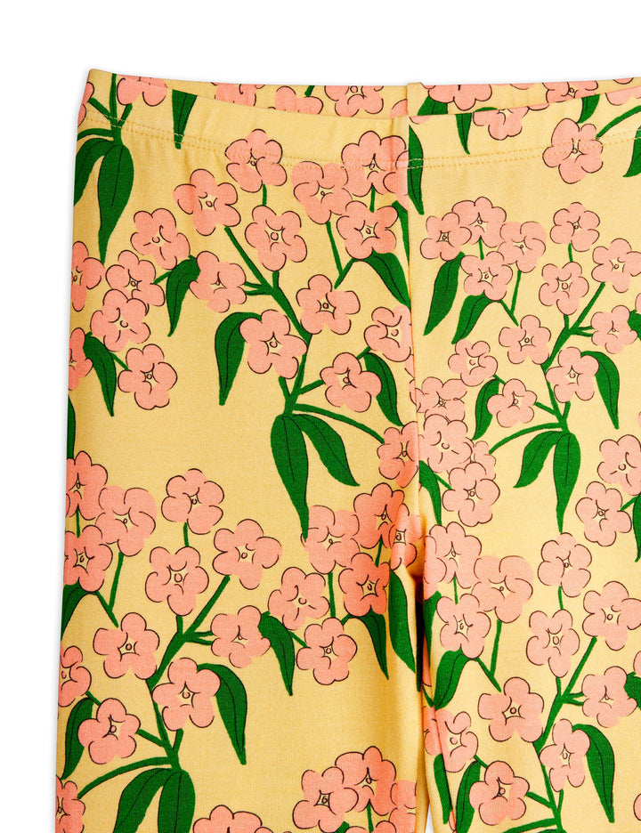 [Mini Rodini] Alpine Flowers Aop Leggings - Yellow