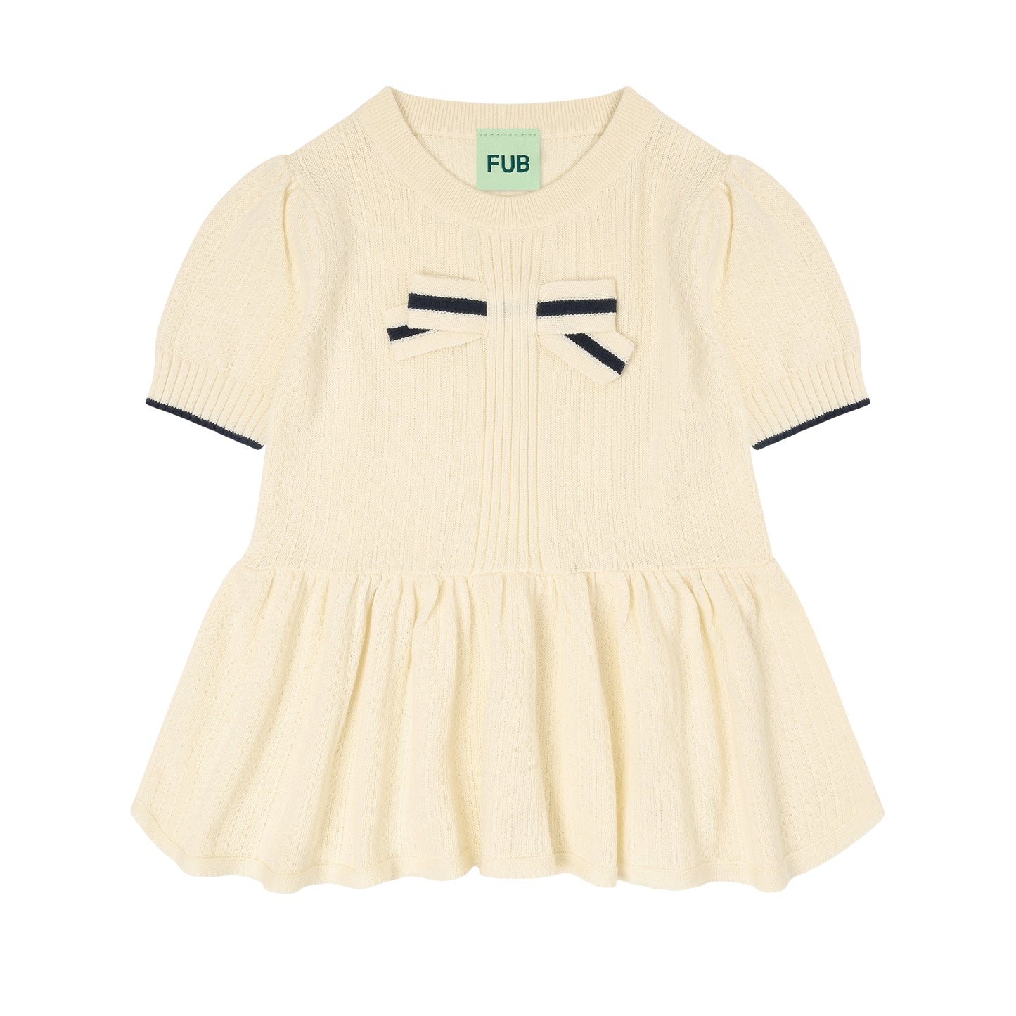[Fub] Bow Top - Ecru