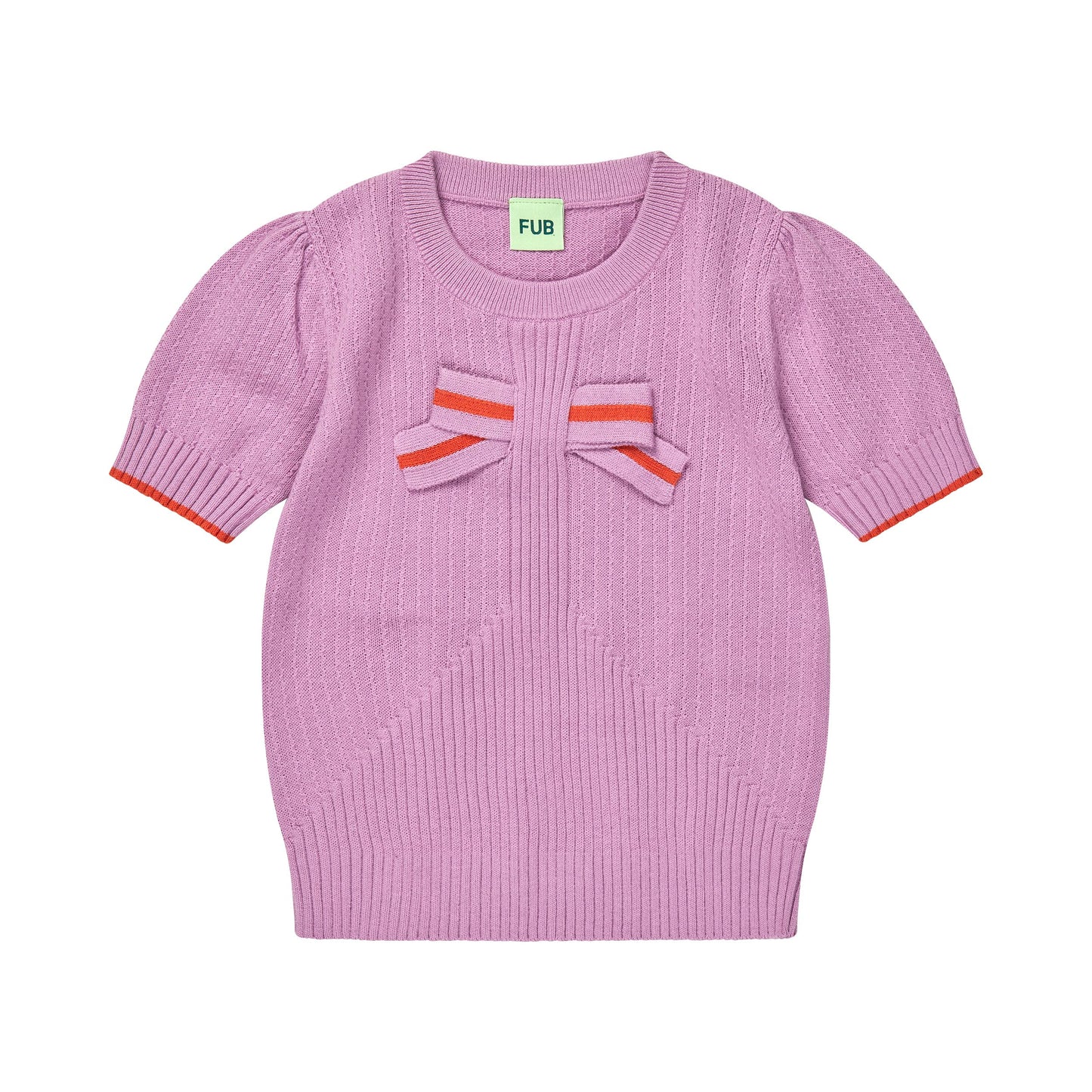 [Fub] Bow Tee - Orchid