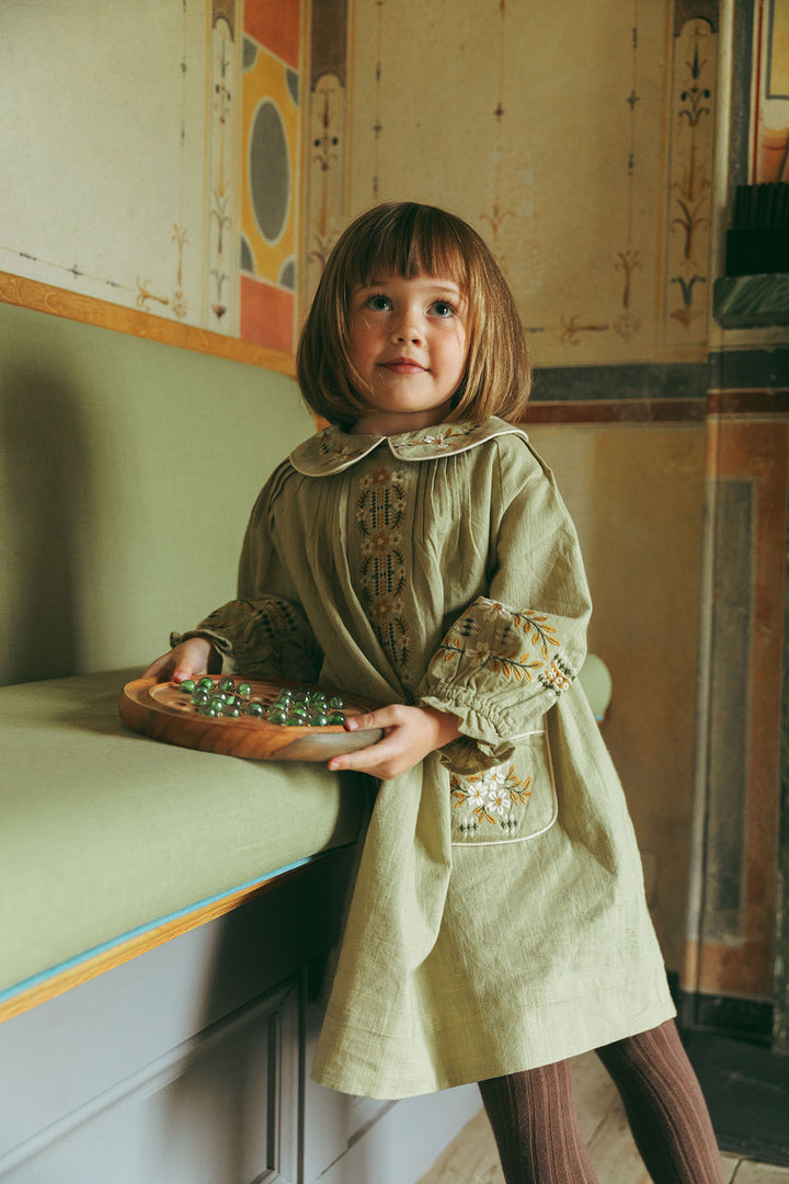 [Lali Kids] Marie Dress - Feded Moss