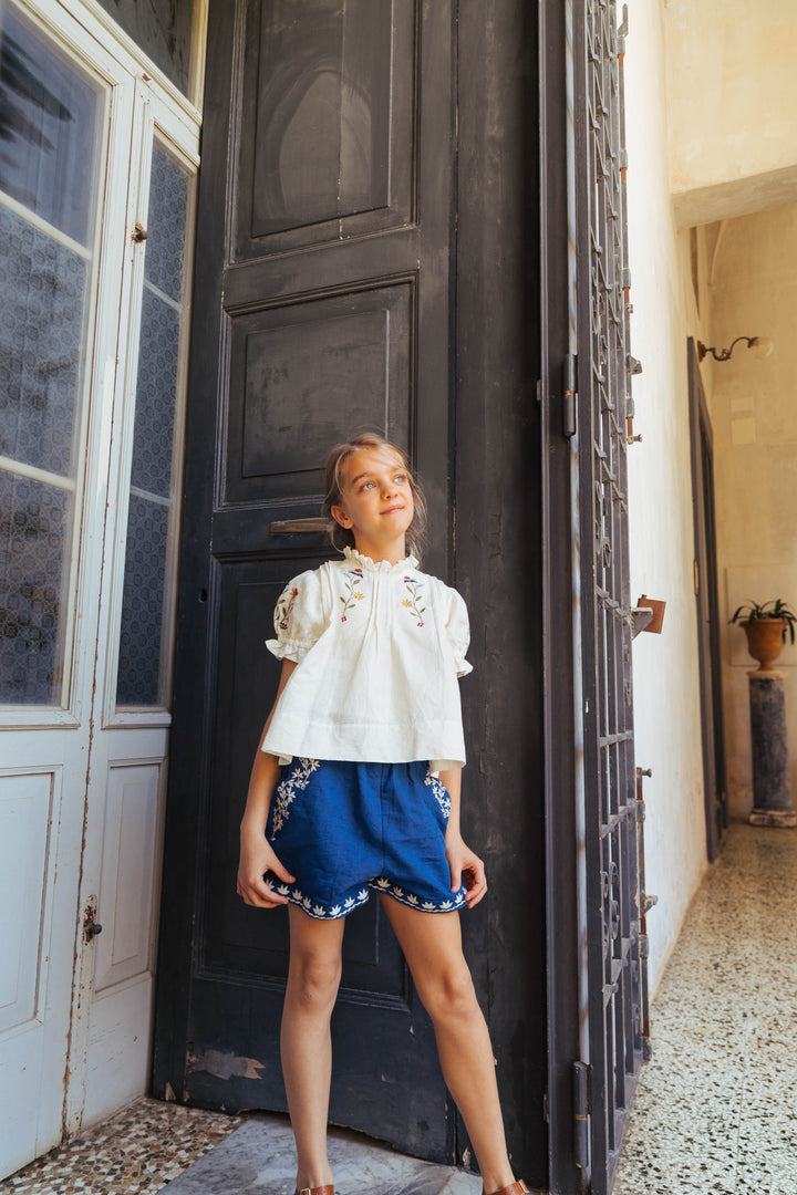 [Lali Kids] Luna Top - Opaline Linen