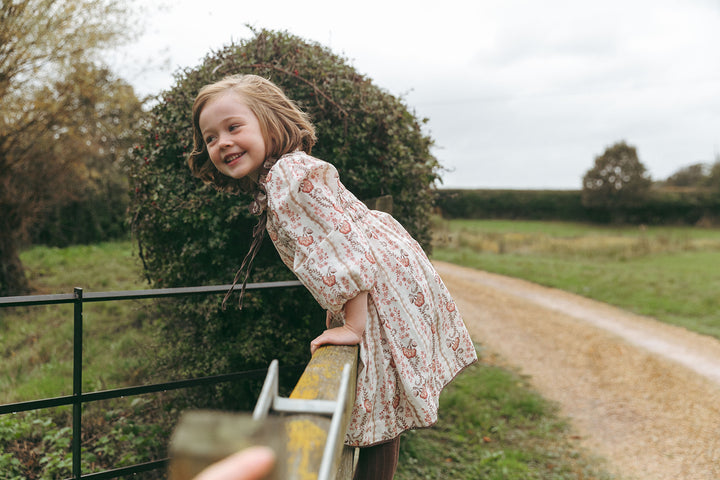 [Lali Kids] Parvati Dress Color -Fall Vine Print