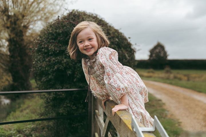 [Lali Kids] Parvati Dress Color -Fall Vine Print