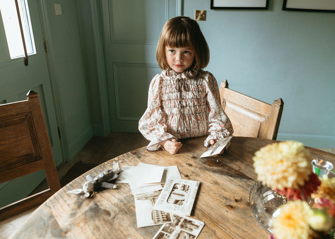 [Lali Kids] Parvati Dress Color -Fall Vine Print