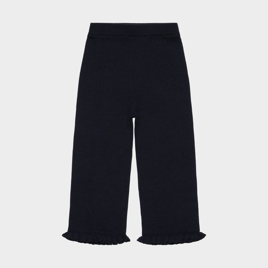 [Fub]Rib Pants-Dark Navy