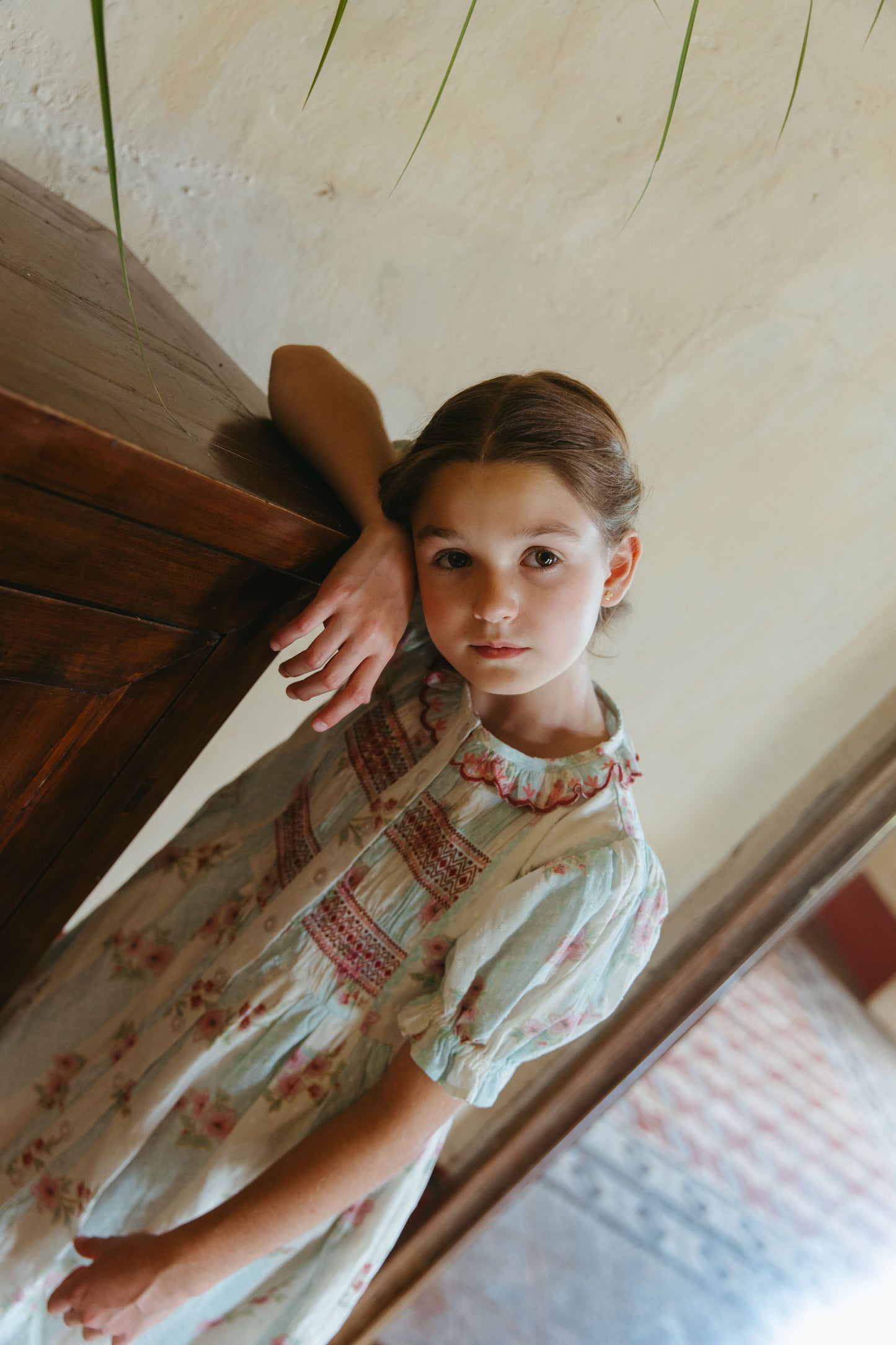 [Lali Kids] Ivy Dress - Minty Stripe Print