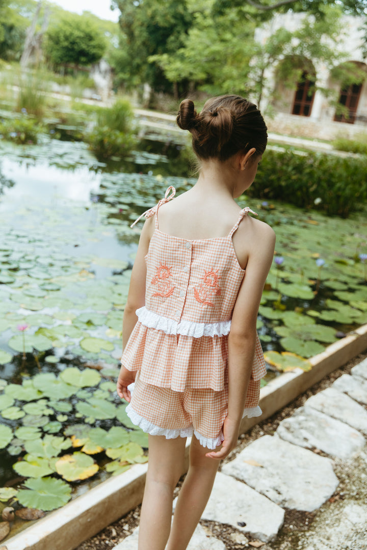 [Lali Kids] Summer Blossom - Cantaloupe Chex