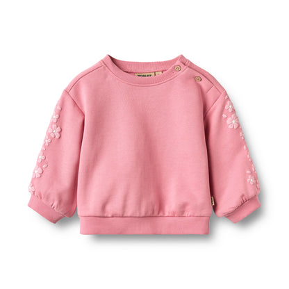 [Wheat]Sweatshirt L/S Eliza - Wild Rose