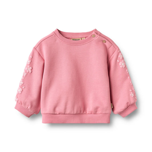 [Wheat]Sweatshirt L/S Eliza - Wild Rose