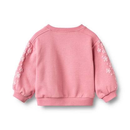 [Wheat]Sweatshirt L/S Eliza - Wild Rose