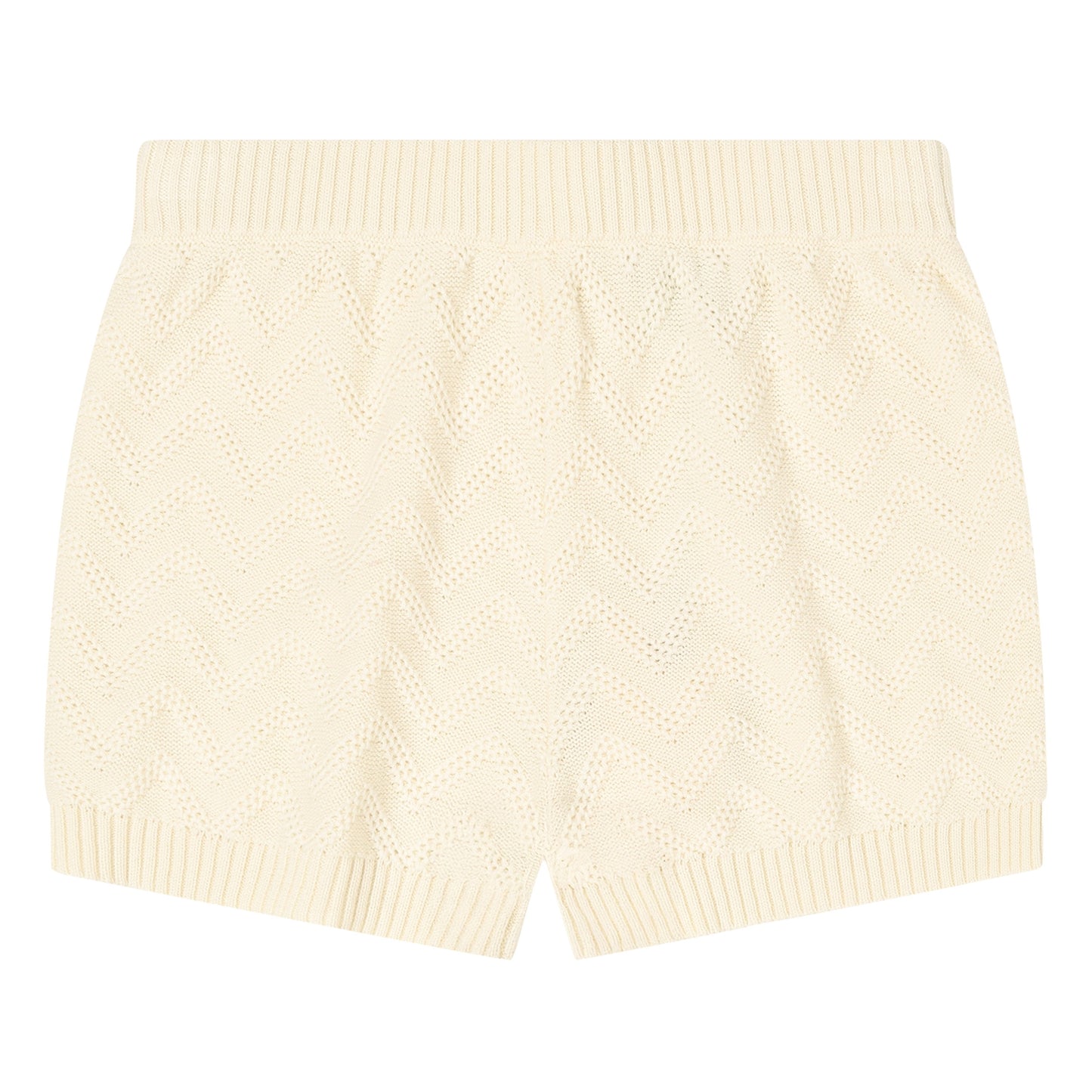 [Fub] Zigzag Shorts - Ecru
