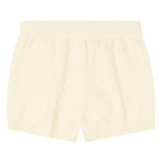 [Fub] Zigzag Shorts - Ecru