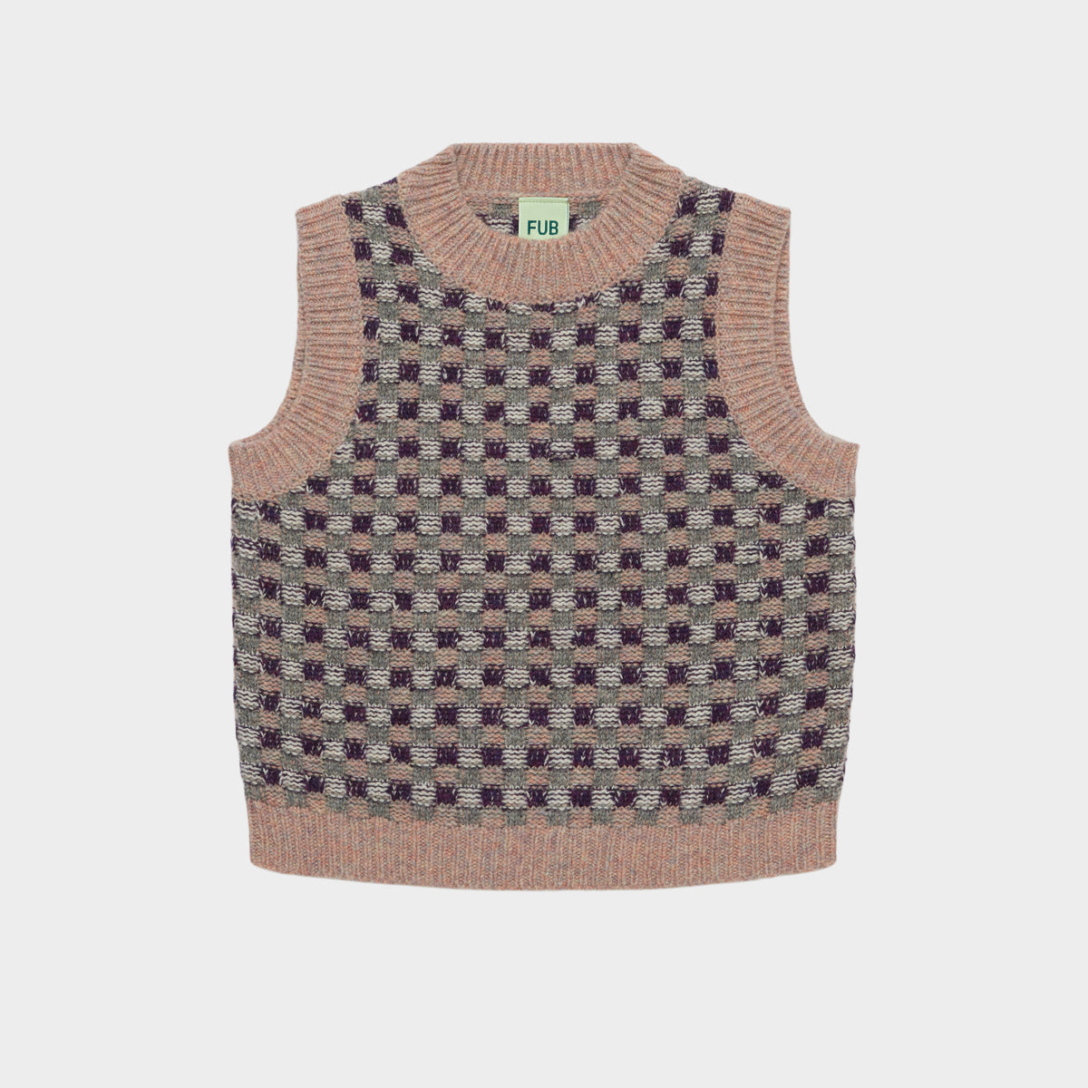 [Fub]Lambswool Vest -Tivoli