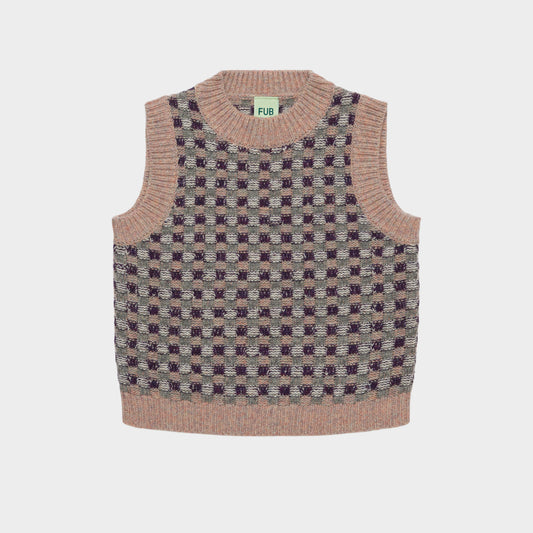 [Fub]Lambswool Vest -Tivoli